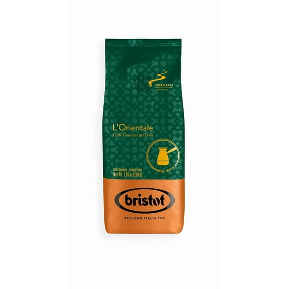 Bristot L'Orientale - Gourmet Coffee for Ibrik - Ground Coffee - 7.05 oz /200g