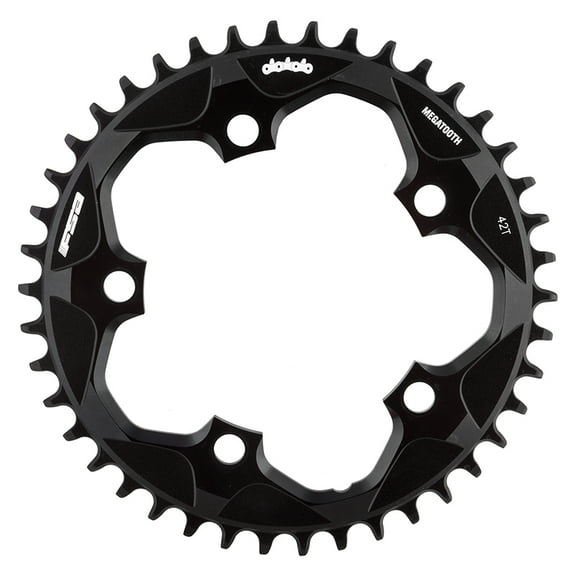Full Speed Ahead Megatooth 1x10/11spd Chainring Fsa Megatooth 110mm 42t 5b Bk