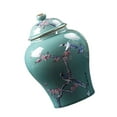 thumbnail image 4 of Abbracc Ancient Chinese Ceramic Ginger Jar Table Vase Collection Porcelain Storage Small, 4 of 9