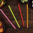 thumbnail image 5 of Non Slip Silicone Chopsticks (Set of 4) | 9.4 inch (24cm) | Stainless Steel Core Reinforced | Reusable, Dishwasher Safe | Made in Korea (4 Colors), 5 of 10