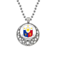 thumbnail image 1 of Emblema nacional en Filipinas, Asia Collares Colgante Retro Moon Stars Jewelry Unbranded M, 1 of 3