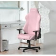 thumbnail image 3 of DXRacer Drifting Gaming Chair - Fabric Ergonomic Office Chair with Lumbar Pillow & Adjustable Headrest - Comfortable PC Computer Gamer Gaming Chair Recliner For Adults Teens, Pink, Regular L, 3 of 10