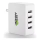 thumbnail image 3 of Cargador 20w De Pared 4 Puertos Ultra Rápido Intelliarmor Color Blanco, 3 of 4
