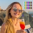 thumbnail image 5 of 33pcs Silicone Straw Tips, Multicolor Straw Protectors, Silicone Straw Covers, ReCAable Straw Covers for Metal Straws, Suitable for Smoothies and Hot and Cold Drinks, 5 of 5