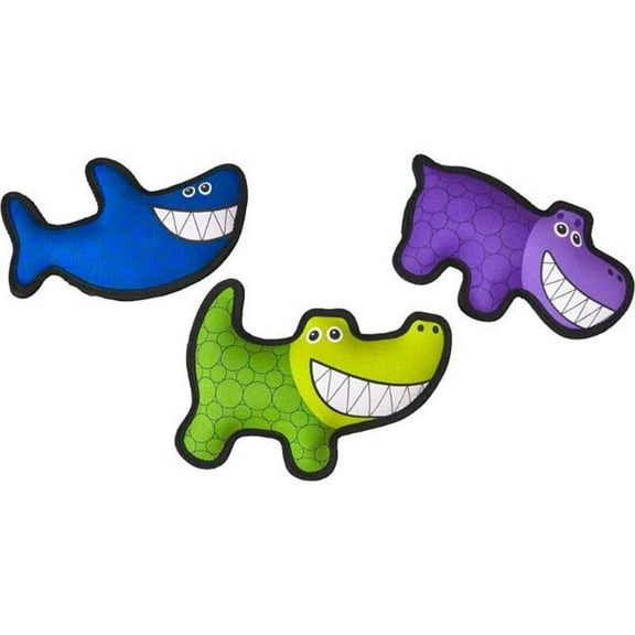 Spot 54922 Dura-Fuse Rubber Ballistic Dog Toy - 10 in.
