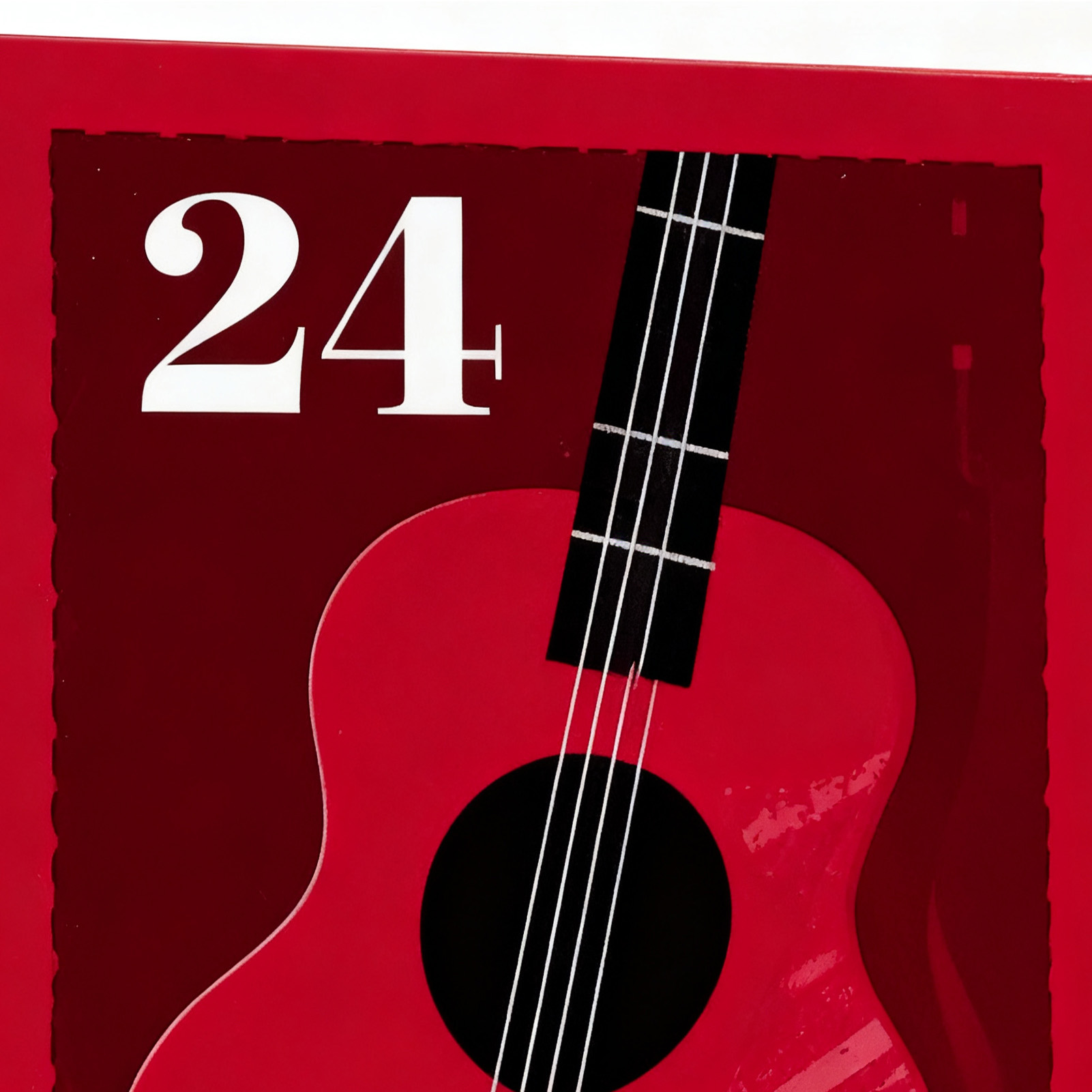 Guitar Pick Blind Box Christmas Advent Calendar 2025 Guitar Player Christmas Countdown Calendar with 22 Picks and Pick Holder Bass Ukulele
