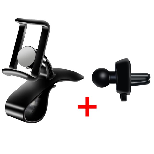 Rotación de 360 grados Ajustable Universal Car Dashboard HUD Soporte para teléfono Soporte Soporte Clip Soporte Montaje Inevent PJ7727-02