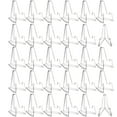 thumbnail image 1 of Precio sorpresa!Soporte de exhibición de tarjetas, resistente y estable, soporte para tarjetas deportivas de acrílico de primera calidad, uso versátil, caballete transparente, 30 paquetes, 1 of 4