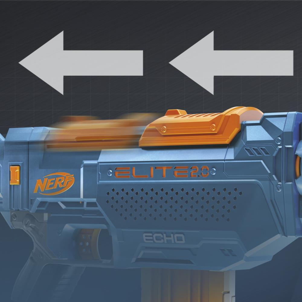 Nerf Elite 2.0 ECHO CS-10 Com 24 Dardos 4 em 1 - GAMES & ELETRONICOS