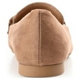 thumbnail image 4 of Journee Womens Cordell Slip On Square Toe Loafer Dress Flats, Widths Available, 4 of 10
