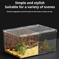 thumbnail image 4 of Tarantula Enclosure, Plastic Terrarium, Reptile breeding box, Dubia Roach Container for Bearded Dragon Lizard Spider Gecko, 4 of 8