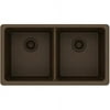 Elkay ELGU3322BK0 Gourmet e-granite Double Bowl Undermount Sink, Available in Various Colors
