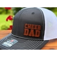 thumbnail image 2 of Custom Cheer Dad Hat with Leather Patch Father's Day Gift for Dad Dance Leather Patch Hat Personalized for Sports Dad Hat for Competition, 2 of 5