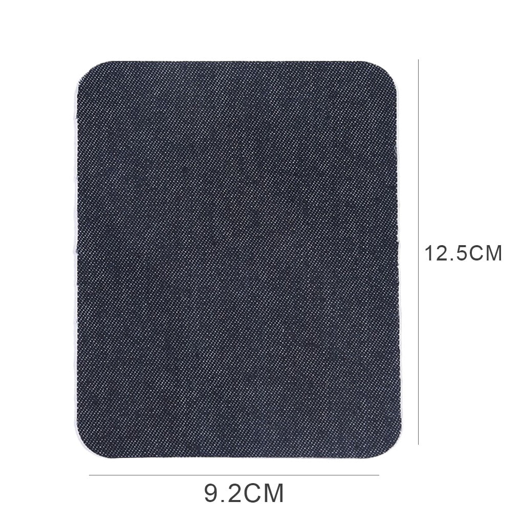  Iron on Patches, 12Pcs Back Adhesive Denim Patches Iron On  Patches Denim Repair Kit for Clothes Jacket Jeans Dungarees Elbow Knee  SleeveIron-on Transfers : Arts, Crafts & Sewing