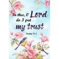thumbnail image 2 of America Forever Bible Verse Garden Flag - 12.5 x 18 inch - Pslam 71:1 Trust In The Lord - Christian Quotes Religious Double Sided Outdoor Yard Decorative Inspirational Faith Flag, 2 of 5