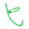 thumbnail image 2 of Equipo de snorkel para niños Tubo de snorkel de silicona con parte superior seca Cómodo para nadar Verde, 2 of 8