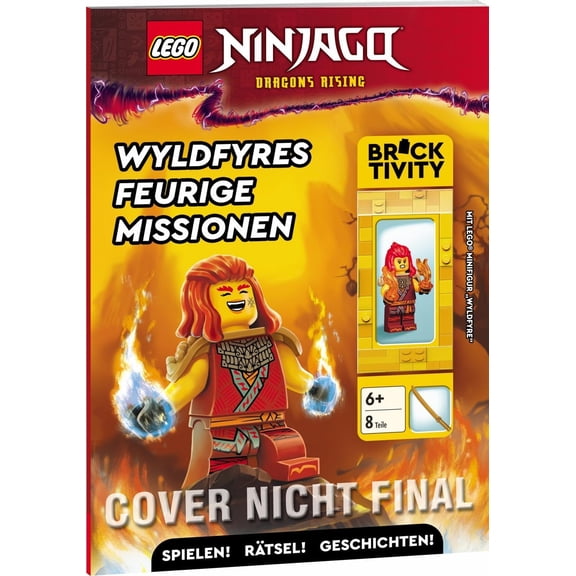 LEGO® NINJAGO® – Wyldfyres feurige Missionen (Paperback)