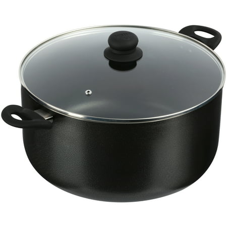 IMUSA USA 12.7 Quart Non-Stick Charcoal Stock Pot with Glass (The Best Stock Pot)