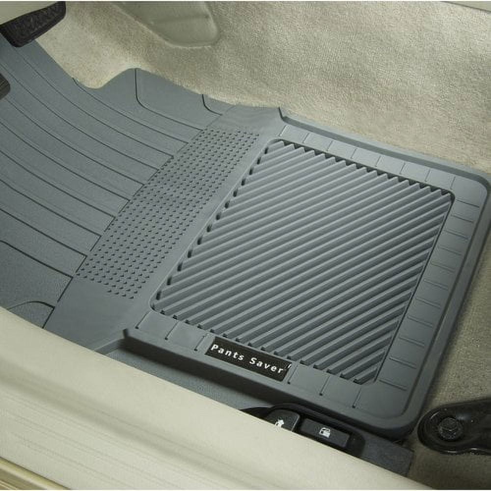 PantsSaver Custom Fit Car Floor Mats for BMW X6 2014, 4 pc, All Weather Protection for vehicles, Heavy Duty Weather Resistant Plastic,Gray