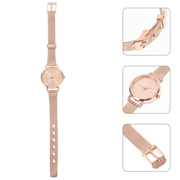 LABSERRON 1Pcs Quartz Wristwatch with 10mm Strap Width for Women Belt Vintage Women Watches