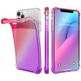 thumbnail image 2 of TORUBIA For iPhone 11 6.1 Inch Case Soft TPU Thicken Scratch Resistance Color Gradient Phone Back Cover Pink-purple, 2 of 9