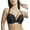 Black, variant on Cleo by Panache Faith Molded Plunge Underwire Bra (10666),34D,Latte