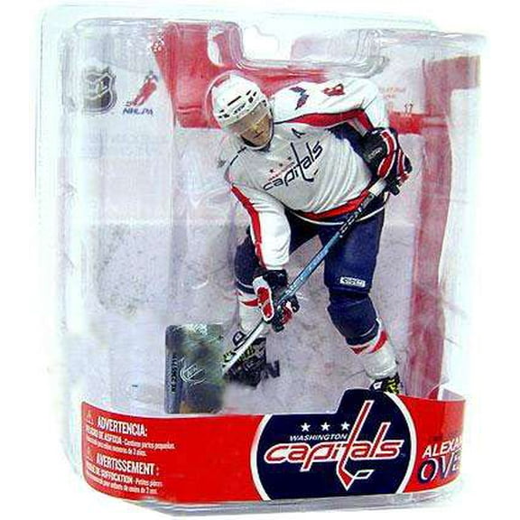 McFarlane NHL Sports Picks Series 17 Alexander Ovechkin Action Figure (White Jersey Variant)