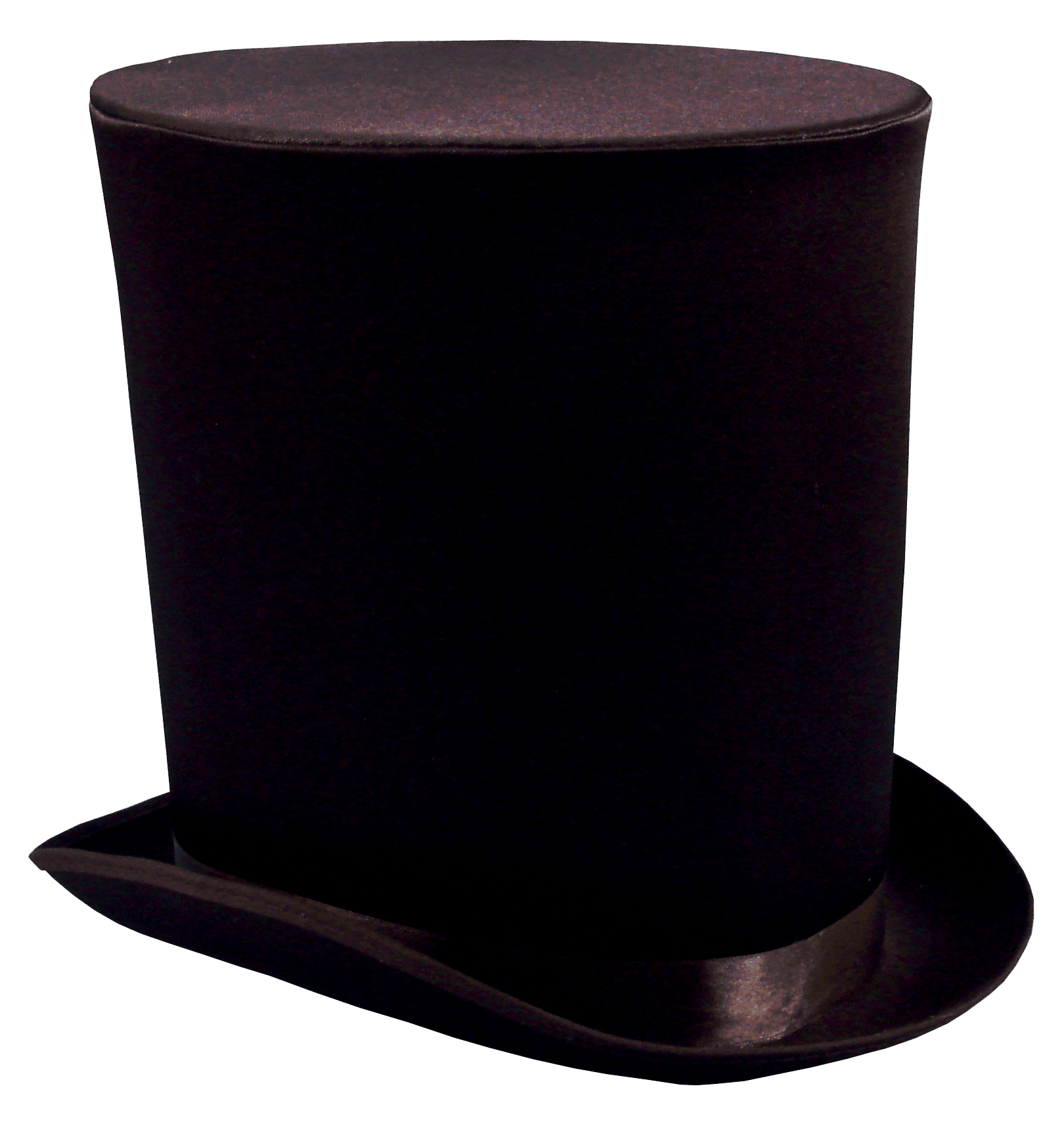 Adult Deluxe Black Top Hat Topper Victorian Ringmaster Fancy Dress #SPW 