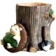 thumbnail image 1 of Cute Hedeghog Desk Pen Pencil Pot Holder, Toothbrush Holder, Resin Desktop Organizer Container, Stationery Storage, Office Desk Decoration, Study Book. Afortunado Sencillez, 1 of 3
