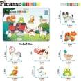 thumbnail image 2 of Juego de accesorios para animales de granja de Magnetic Tiles PicassoTiles PTA27, 2 of 7