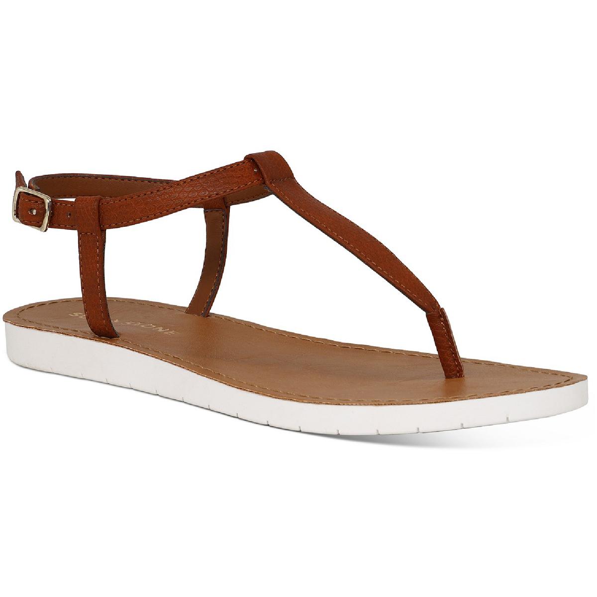 Sun + Stone Womens Kristi Ankle Summer Thong Sandals