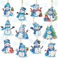 thumbnail image 1 of Llaveros colgantes con forma de muñeco de nieve con forma de ferraycle, 12 unidades, 1 of 6