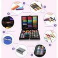 thumbnail image 3 of Vadktai Art Kit, Drawing Painting Art Supplies for Kids Girls Boys Teens, Gifts Art Set Case Includes Oil Pastels, Crayons, Colored Pencils, Watercolor Cakes, 3 of 9