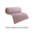 thumbnail image 3 of Btomtd 30"x40" Golden Turtle Velvet Blanket Thickened Nap Blanket for Bed Multifunctional Sofa Cover Throw Blanket, Purple, 3 of 6
