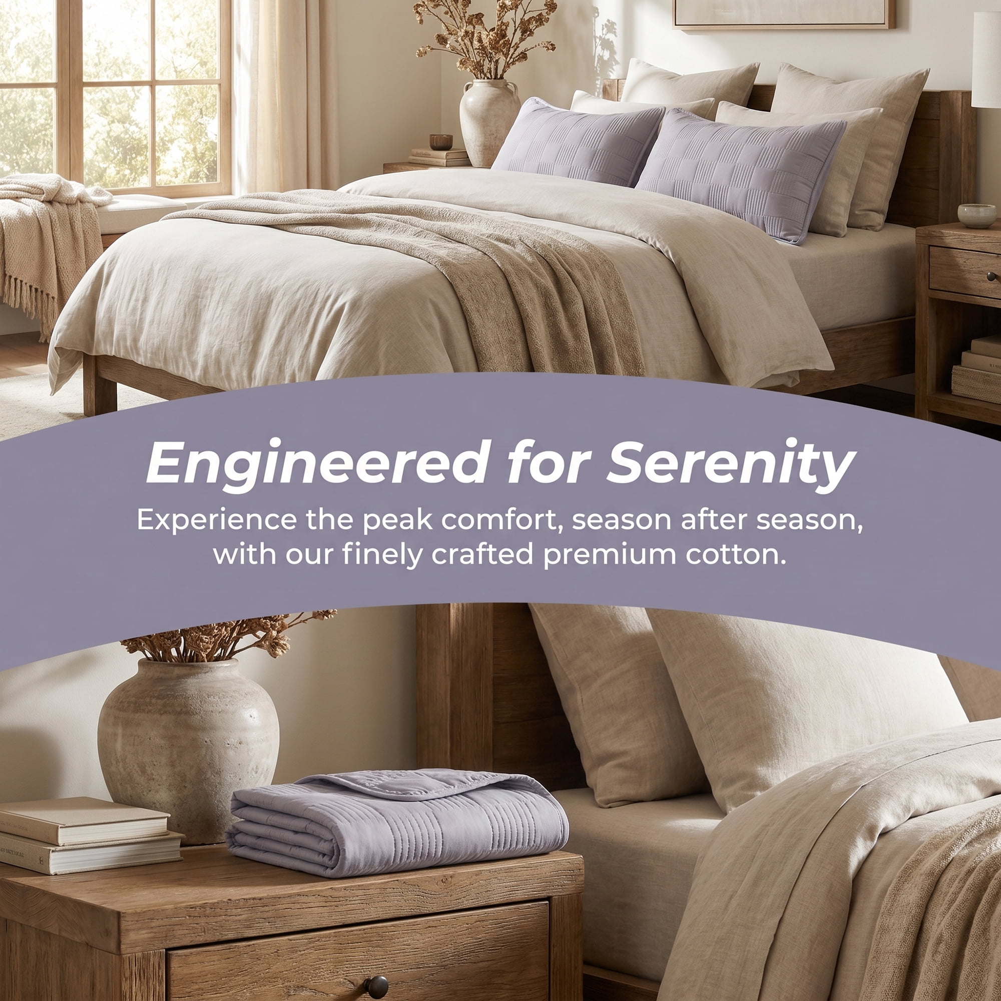 Unique Bargains Comfortable Pillow Protector, 2-pack, Polyester Quilted for Home Gray