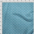 thumbnail image 4 of oneOone Polyester Spandex Medium Blue Fabric Block Craft Projects Decor Fabric Printed By The Yard 56 Inch Wide-D3, 4 of 5