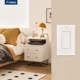 thumbnail image 2 of Amico 50 Pack Single Pole Light Switch with Wall Plate, UL Listed, 15A 120/277V, On/Off Rocker Paddle Interrupter Wall Switch, Grounding Screw, Resid, 2 of 6
