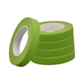 thumbnail image 3 of Cinta floral de tela suave, 5 rollos para envolver tallos de flores y manualidades. Verde brillante, 3 of 9