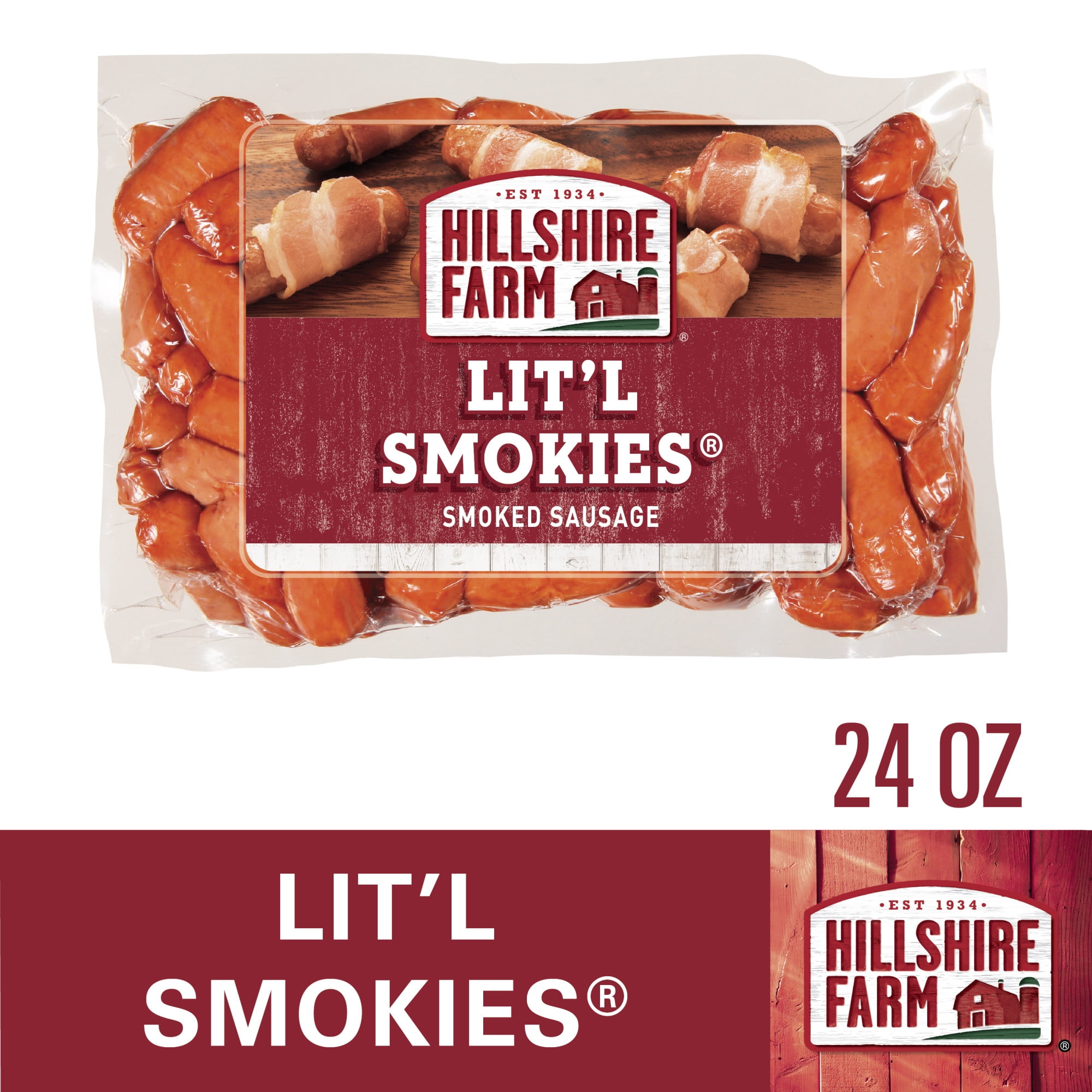 Hillshire Farm Lit L Smokies Smoked Sausage 28 Oz Walmart Com