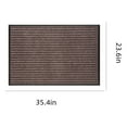 thumbnail image 3 of LSLJS Front Door Mat Welcome Mats- Indoor Outdoor Rug Entryway Mats for Shoe Scraper, Ideal for Inside Outside Home High Traffic Area, 35.4 Inch X 23.6 Inch, 3 of 6