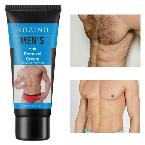 Jincnys Clearence,Men's Hair Removal Cream Hair Removal, Facial Hair Removal, Leg Hair Removal, Armpit Hair Removal, Permanent Men's Hair Removal Cream 60g Gift for Women