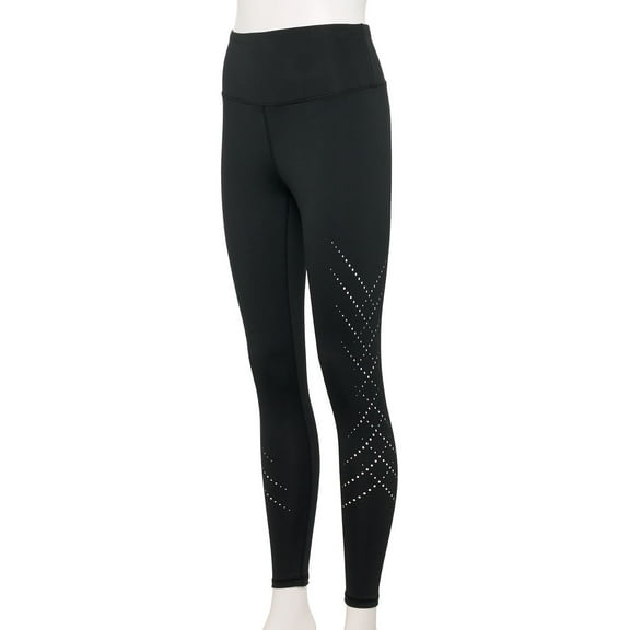 Champion BLACK Women's Absolute Leggings, US Medium
