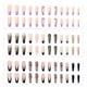thumbnail image 1 of Uñas postizas de cobertura total con prensa en forma de ataúd para mujeres y niñas (3 cajas, 24 piezas cada una) 1088, 1 of 6