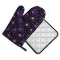 thumbnail image 2 of Gaeub Multi-colored Spiders Print Oven Mitts and Pot Holders Sets of 2,Heat Resistant Pad,Cooking Gloves, for Baking BBQ Home Decor, 2 of 7