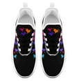 thumbnail image 2 of Coolcustomize Women's Valentine's Day Heart-Themed Sneakers, Low-Top Breathable Lightweight Cushioned Shoes with Sole, Multicolor Heart Patterns - Casual Athletic Wear Compatible for Couple Matching, 2 of 10