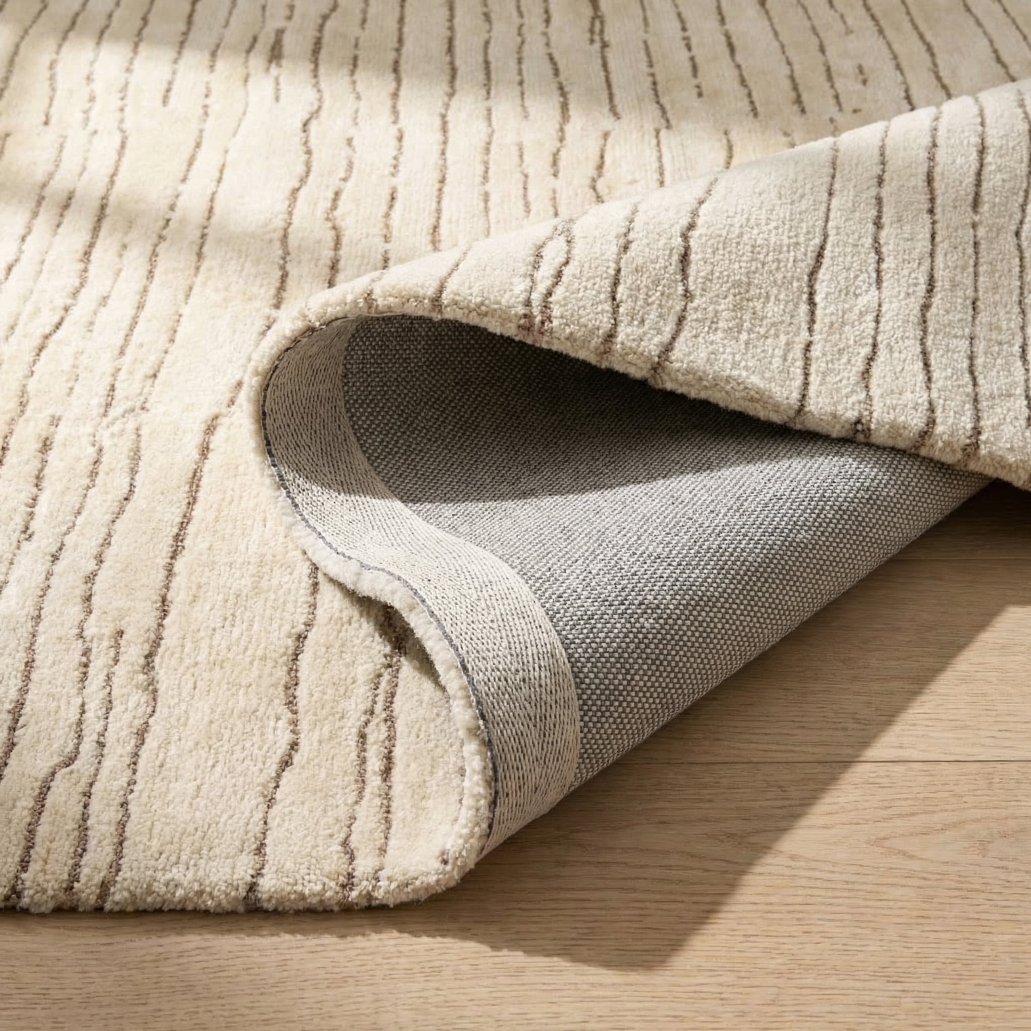 Rug Branch Maya Modern Boho Beige Grey Indoor Hand-Tufted Area Rug
