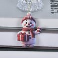 thumbnail image 5 of SIfdSeng Hanging Decorations Paper Cartoon Christmas Snowman Car Hanging Home Tree Pendant Christmas Tree Pendant Home Decoration Window Wall Hanging Living Room Decoration Home Decoration 1Piece, 5 of 5