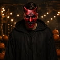 thumbnail image 5 of Red Latex Devil Claw Gloves for Adult Halloween Parties, 5 of 9