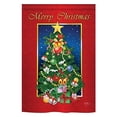 thumbnail image 2 of Breeze Decor 64079 Christmas Merry Christmas Tree 2-Sided Impression Garden Flag - 13 x 18.5 in., 2 of 2