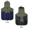 thumbnail image 5 of MAMORE Dog Raincoat, Adjustable Reflective Waterproof Dog Rain Jacket with Leash Hole(Army Green,X-Large), 5 of 8